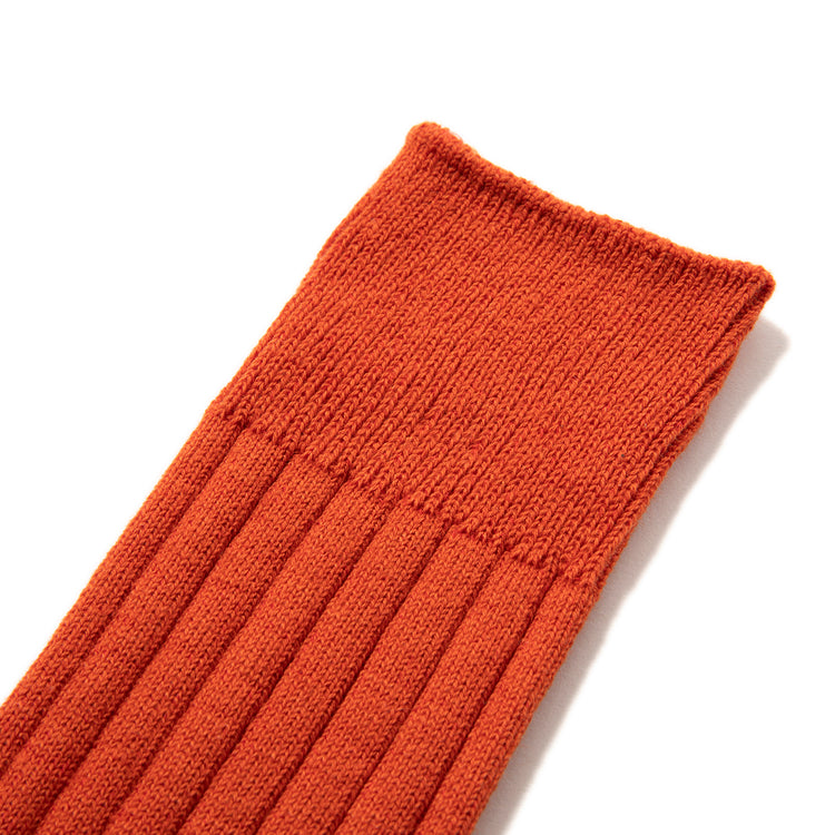 SHOWATABÉ | ショウワタベ Cashmere Cotton Ribbed Socks