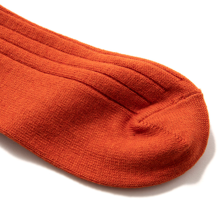 SHOWATABÉ | ショウワタベ Cashmere Cotton Ribbed Socks