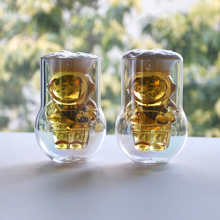 dragon glassware | ドラゴングラスウェア NASA Astronaut D/W Glasses 2P Set