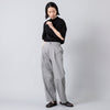 モデル身長165cm,WESTWOOD OUTFITTERSの涼しい麻のタックストレートパンツ|GLENFIELDのシャークソールグルカサンダル,https://market.e-begin.jp/products/kai_wwo0484q_lala|https://market.e-begin.jp/products/jal_gfd0391q_lala