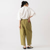モデル身長165cm,BARNS OUTFITTERSのROOMY TEE PG SLD|Organic handloomのSIENA,https://market.e-begin.jp/products/tka_bof0389u_lala|https://market.e-begin.jp/products/sed_ogh0418u_lala