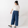 モデル身長165cm,MANONのSQUAREAMICAL SHT|Organic handloomのSIENA,https://market.e-begin.jp/products/mks_mnn0862s_lala|https://market.e-begin.jp/products/sed_ogh0418u_lala
