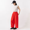 モデル身長163cm,HEAVENLYのCotton CS Nosleeve Pullover|GLENFIELDのシャークソールビジネスサンダル,https://market.e-begin.jp/products/dlt_hvr0485u_lala|https://market.e-begin.jp/products/jal_gfd0392q_lala