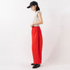 モデル身長163cm,HEAVENLYのCotton CS Nosleeve Pullover|GLENFIELDのシャークソールビジネスサンダル,https://market.e-begin.jp/products/dlt_hvr0485u_lala|https://market.e-begin.jp/products/jal_gfd0392q_lala