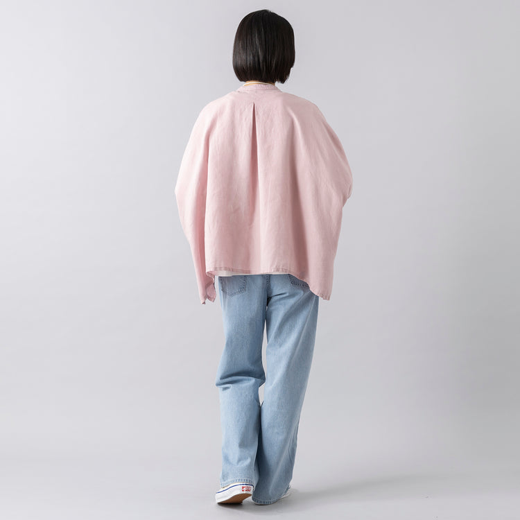 モデル身長165cm,BARNS OUTFITTERSのLOOSE TEE SLD|JOHNBULLのデニムワイドジーンズ,https://market.e-begin.jp/products/tka_bof0654s_lala|https://market.e-begin.jp/products/jbu_jbu0060p_lala