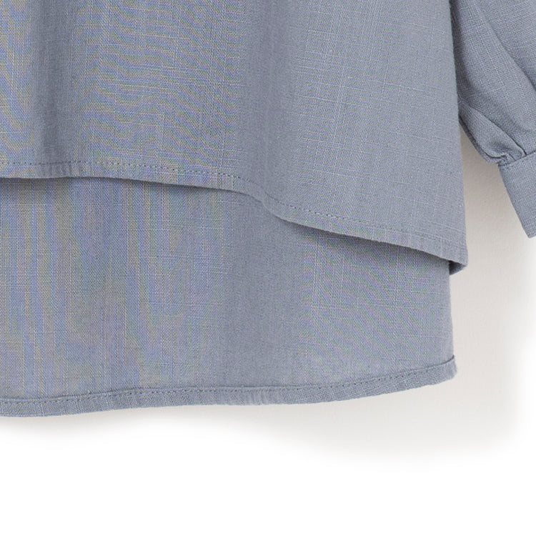 HEAVENLY | ヘブンリー Cotton Linen Frillneck Blouse