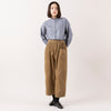 モデル身長163cm,HEAVENLYのCotton Linen Frillneck Blouse|HEAVENLYのCorduroy Front Pocket Pants|facciamoのMeringa(メリンガ)|rapiécageの1TOPガラスパールネックレス,https://market.e-begin.jp/products/dlt_hvr1184s_lala|https://market.e-begin.jp/products/dlt_hvr1185s_lala|https://market.e-begin.jp/products/are_fac0636k_lala|https://market.e-begin.jp/products/rdx_rpc0795s_lala