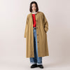 モデル身長163cm,HEAVENLYのCotton Twill Nocollar Coat|HEAVENLYのWool Mix Smooth Knit Cardigan|WHITE MAILSのタートルネック|caquのFSワイドボーイズ,https://market.e-begin.jp/products/dlt_hvr1186s_lala|https://market.e-begin.jp/products/dlt_hvr1189s_lala|https://market.e-begin.jp/products/hrt_wns0730n_lala|https://market.e-begin.jp/products/tan_caq1164s_lala