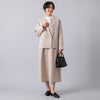 モデル身長163cm,uncinqのMelange Ox Tailored Jacket|uncinqのCotton 100/2 Broad Frillneck Pullover|TIDEWAYのモス2WAYボストン|facciamoのMeringa(メリンガ),https://market.e-begin.jp/products/dlt_unc1003l_lala|https://market.e-begin.jp/products/dlt_unc0864r_lalahttps://market.e-begin.jp/products/snk_tid0375m_lala|https://market.e-begin.jp/products/are_fac0636k_lala