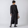 モデル身長163cm,アンサンクのTropical Wide Tuck Easy Pants|スティアのワンパックドレスT|ファッチャーモのシューズ|ラピエサージュの別注ガラスパールチョーカー|タイドウェイの別注 2wayキューブボストン,https://market.e-begin.jp/products/dlt_unc1059p_lala|https://market.e-begin.jp/products/dih_sti0835j_lala|https://market.e-begin.jp/products/are_fac0636k_lala|https://market.e-begin.jp/products/rdx_rpc0377m_lala|https://market.e-begin.jp/products/snk_tid1088o_lala