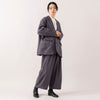 モデル身長165cm,uncinqのCotton 100/2Broad Standneck Pullover|uncinqのTwill Stretch Tuck Cocoon Pants|facciamoのMeringa(メリンガ),https://market.e-begin.jp/products/dlt_unc1007l_lala|https://market.e-begin.jp/products/dlt_unc1541s_lala|https://market.e-begin.jp/products/are_fac0636k_lala