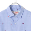 LOGAN Knitting Milles | ローガンニッティングミルズ LaLa Begin別注 総柄刺繍オックスシャツ