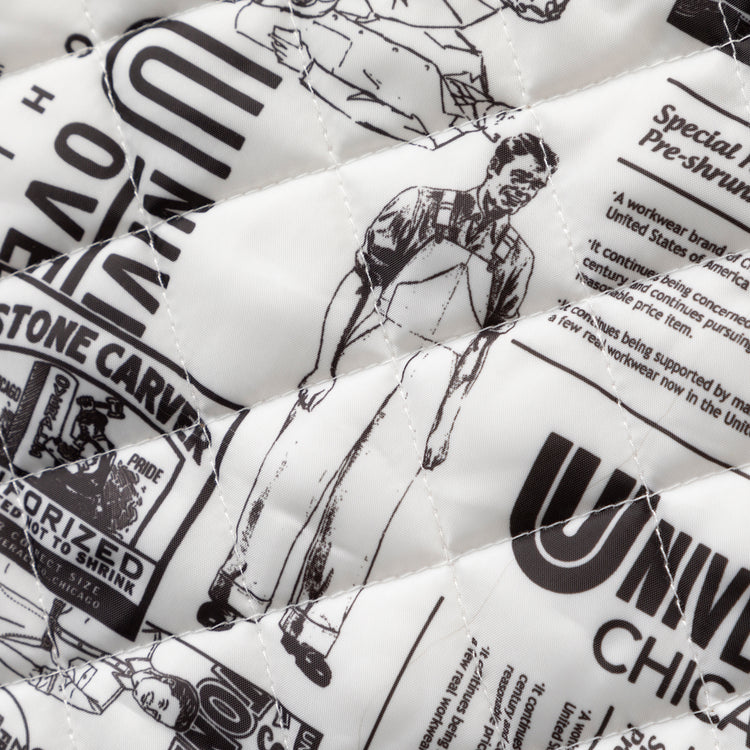 UNIVERSAL OVERALL | ユニバーサルオーバーオール Begin別注 外付け胸ポケットのポストマンジャケット