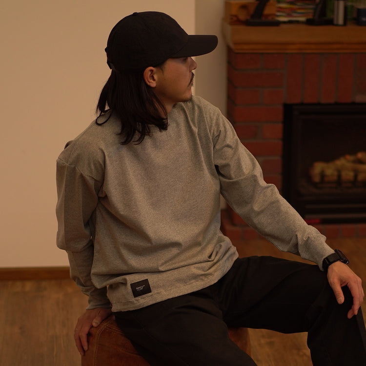 ROOT CO. | ルート ROOT CO. PLAY UTILITY BACK POCKET Long Sleeve Plain T-Shirts