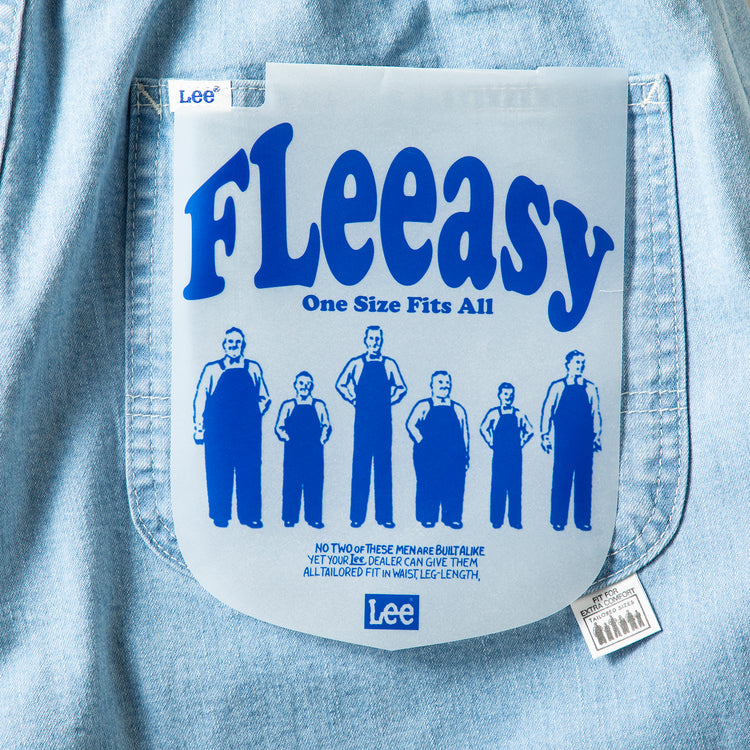 Lee | リー Begin別注 XSからXXLまでカバーするFLEEASY ”NARROW”ウォッシュドデニム