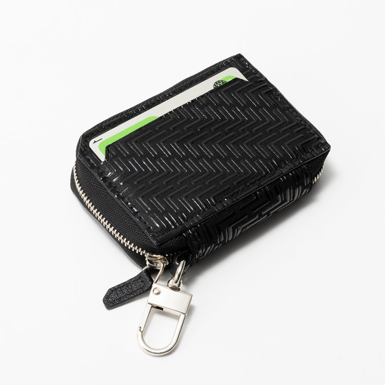 L'arcobaleno | ラルコバレーノ Begin別注 《印伝の山本×秋山具義》職人芸が詰まった奇跡のスマートWキーケース