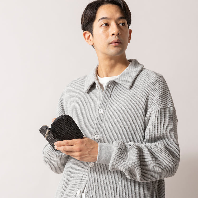 L'arcobaleno | ラルコバレーノ Begin別注 《印伝の山本×秋山具義》職人芸が詰まった奇跡のスマートWキーケース