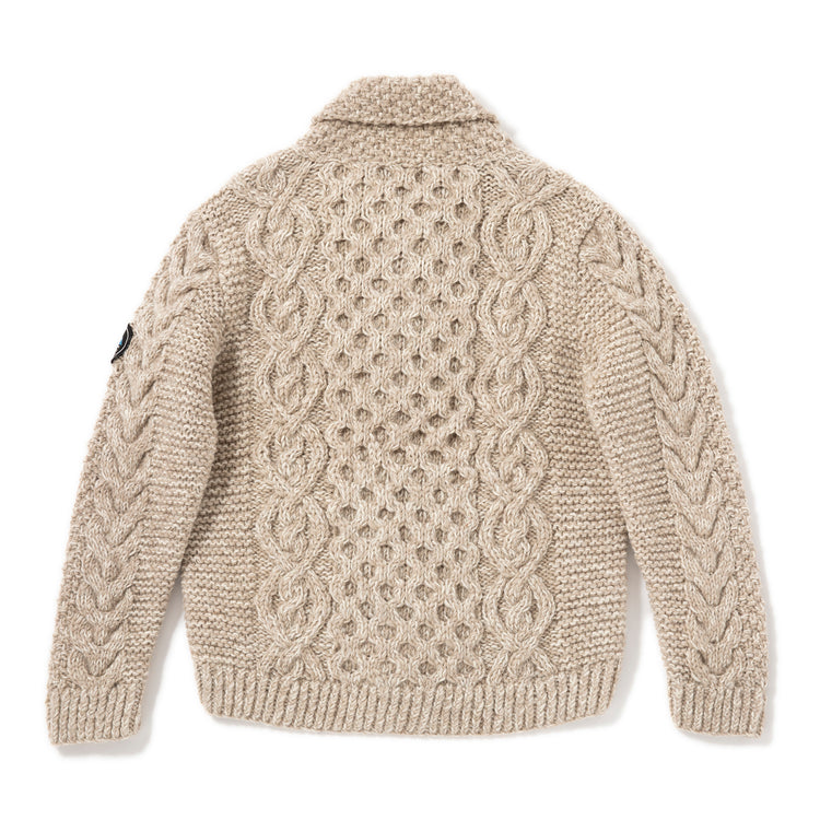 HIMALAYAN CLIMBER'S HAND-KNIT | ヒマラヤン クライマーズ ハンドニット 手編みショール衿カーディガン