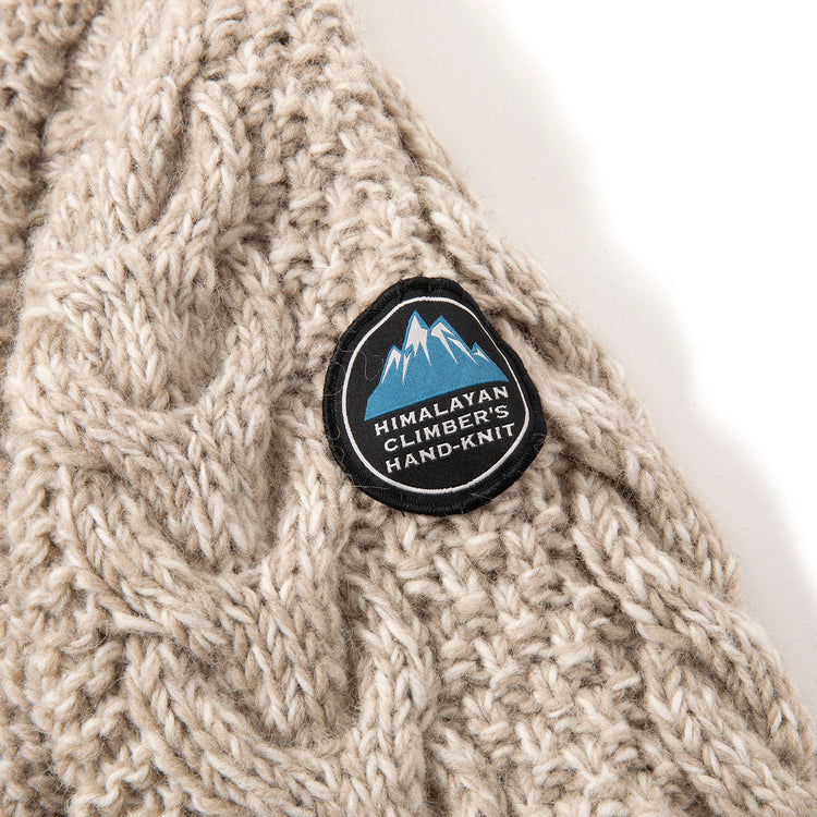 HIMALAYAN CLIMBER'S HAND-KNIT | ヒマラヤン クライマーズ ハンドニット 手編みショール衿カーディガン