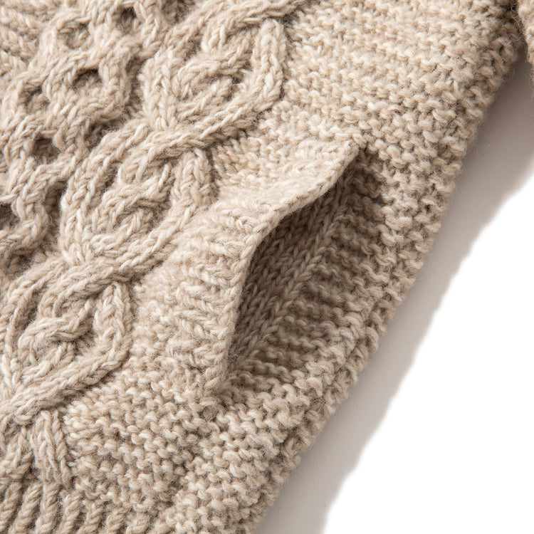 HIMALAYAN CLIMBER'S HAND-KNIT | ヒマラヤン クライマーズ ハンドニット 手編みショール衿カーディガン