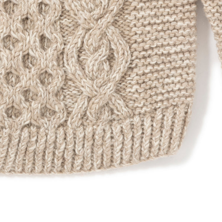 HIMALAYAN CLIMBER'S HAND-KNIT | ヒマラヤン クライマーズ ハンドニット 手編みショール衿カーディガン