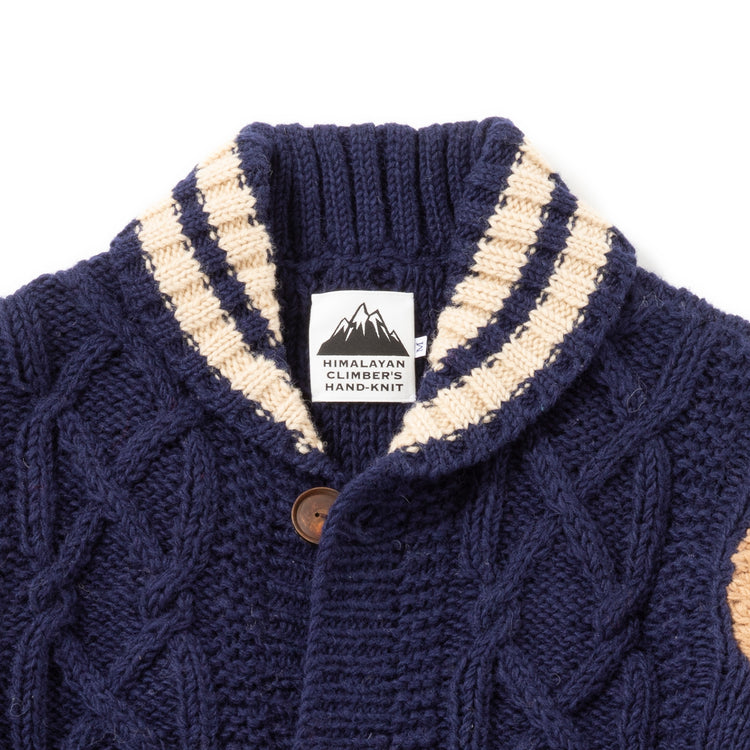HIMALAYAN CLIMBER'S HAND-KNIT | ヒマラヤン クライマーズ ハンドニット 手編みスタジアムジャケット