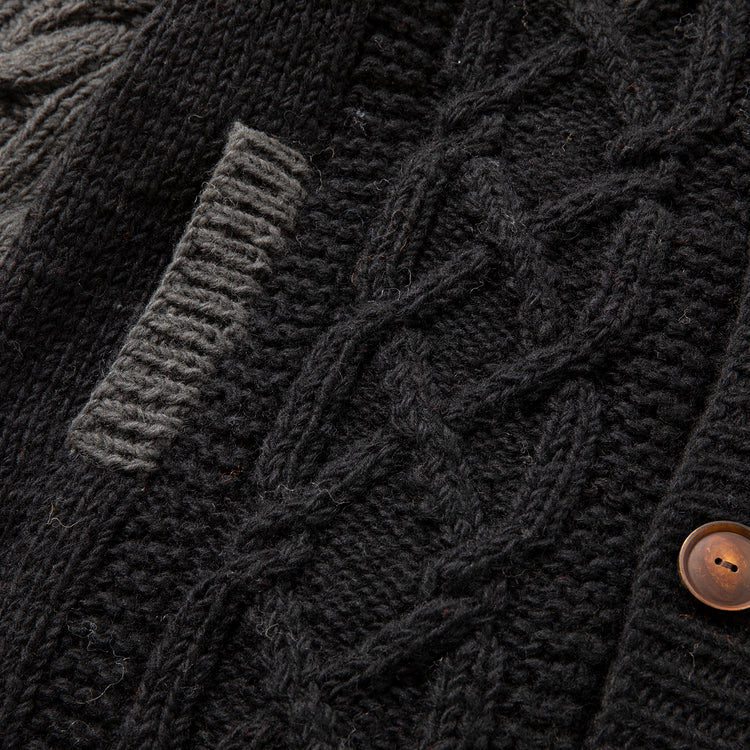 HIMALAYAN CLIMBER'S HAND-KNIT | ヒマラヤン クライマーズ ハンドニット 手編みスタジアムジャケット