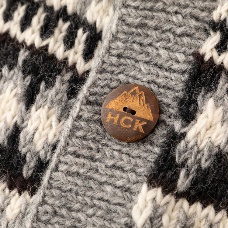 HIMALAYAN CLIMBER'S HAND-KNIT | ヒマラヤン クライマーズ ハンドニット Begin別注 ヒマラヤから“山地”直送のフェアアイル柄カーディガン