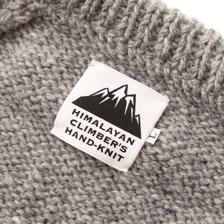 HIMALAYAN CLIMBER'S HAND-KNIT | ヒマラヤン クライマーズ ハンドニット　Begin別注 ヒマラヤから“山地”直送のフェアアイル柄カーディガン