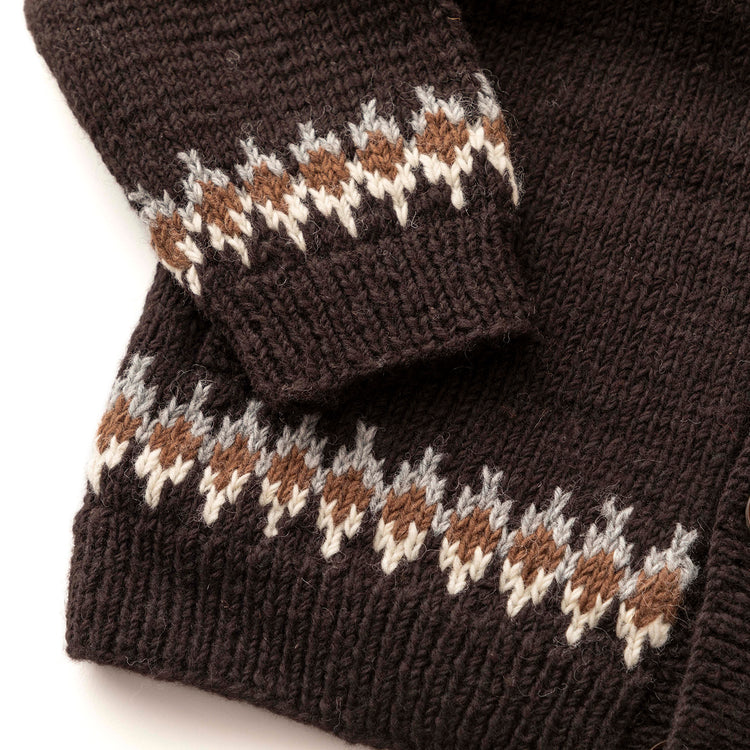 HIMALAYAN CLIMBER'S HAND-KNIT | ヒマラヤン クライマーズ ハンドニット　Begin別注 ヒマラヤから“山地”直送のフェアアイル柄カーディガン