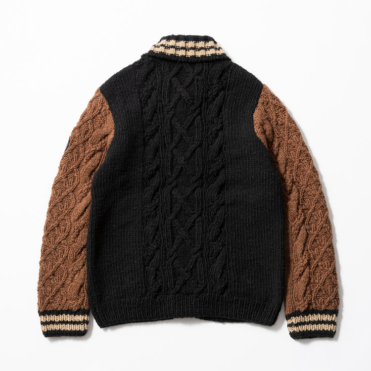 HIMALAYAN CLIMBER'S HAND-KNIT | ヒマラヤン クライマーズ ハンドニット Begin別注 手編みクラッシック スタジャン
