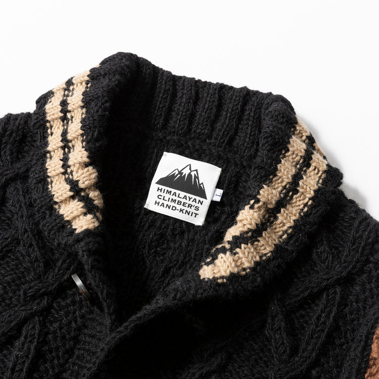 HIMALAYAN CLIMBER'S HAND-KNIT | ヒマラヤン クライマーズ ハンドニット Begin別注 手編みクラッシック スタジャン
