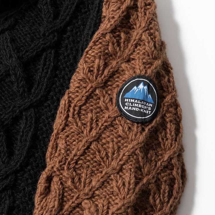 HIMALAYAN CLIMBER'S HAND-KNIT | ヒマラヤン クライマーズ ハンドニット Begin別注 手編みクラッシック スタジャン