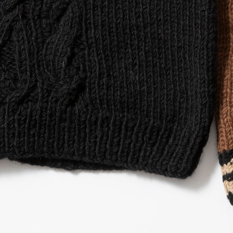 HIMALAYAN CLIMBER'S HAND-KNIT | ヒマラヤン クライマーズ ハンドニット Begin別注 手編みクラッシック スタジャン