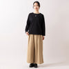 モデル身長165cm,MANONのNYLON 2WAY WIDE PANTS|rapiécageのアジャストダブルパイプコードネックレス,https://market.e-begin.jp/products/mks_mnn0096u_lala|https://market.e-begin.jp/products/rdx_rpc0106u_lala