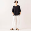 モデル身長 163cm,MANONのGRACE JERSEY SS TEE|BlundstoneのAEROCORK SANDAL|rapiécageのフラワープレートチェーン アジャストネックレス,https://market.e-begin.jp/products/mks_mnn0287u_lala|https://market.e-begin.jp/products/sed_bld0289u_lala|https://market.e-begin.jp/products/rdx_rpc0310u_lala
