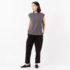 モデル身長163cm(ロング丈着用),HEAVENLYのCotton CS Nosleeve Pullover,https://market.e-begin.jp/products/dlt_hvr0485u_lala