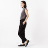 モデル身長163cm(ロング丈着用),HEAVENLYのCotton CS Nosleeve Pullover,https://market.e-begin.jp/products/dlt_hvr0485u_lala