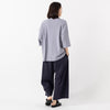 モデル身長163cm(ロング丈),TUTIE.の強撚クレープハイネックプルオーバー|GLENFIELDのシャークソールビジネスサンダル,https://market.e-begin.jp/products/equ_tte0493u_lala|https://market.e-begin.jp/products/equ_tte0490u_lala|https://market.e-begin.jp/products/jal_gfd0392q_lala