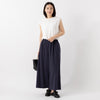 モデル身長163cm(ロング丈),HEAVENLYのCotton CS Nosleeve Pullover|TIDEWAYのアラログ2wayかごバッグ|GLENFIELDのシャークソールビジネスサンダル|in moodの2連パール×シルバーネックレス,https://market.e-begin.jp/products/dlt_hvr0485u_lala|https://market.e-begin.jp/products/equ_tte0490u_lala|https://market.e-begin.jp/products/snk_tid0622q_lala|https://market.e-begin.jp/products/jal_gfd0392q_lala|https://market.e-begin.jp/products/inm_inm0825p_lala