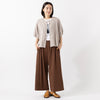 モデル身長163cm,BOYNA×NINA MENKESのNINA MENKES映画Tシャツ|TUTIE.の接触冷感天竺ワイドパンツ|GLENFIELDのシャークソールグルカサンダル|in moodの2連パール×シルバーネックレス,https://market.e-begin.jp/products/byn_bnm0944q_lala|https://market.e-begin.jp/products/equ_tte0490u_lala|https://market.e-begin.jp/products/jal_gfd0391q_lala|https://market.e-begin.jp/products/inm_inm0825p_lala