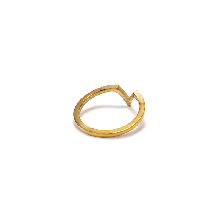 esperanto | エスペラント LIHTNING RING BRASS