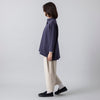 モデル身長160cm,corailのボックスポロPO|Le Melangeのハイツイストジャージーレイヤードプルオーバー|HEAVENLYの10oz Denim Tuck Easy Pants|MoonstarのオールネイビーのコットンスエードLOAFY,https://market.e-begin.jp/products/etr_cor0890r_lala|https://market.e-begin.jp/products/inf_lem0486r_lala|https://market.e-begin.jp/products/dlt_hvr0929r_lala|https://market.e-begin.jp/products/mns_mns0147p_lala