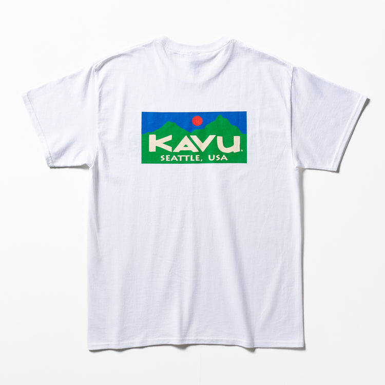 KAVU | カブー　Begin別注 旧カラーロゴTシャツ