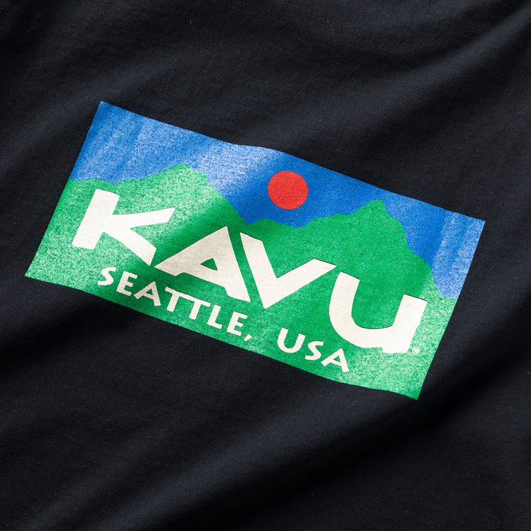 KAVU | カブー　Begin別注 旧カラーロゴTシャツ