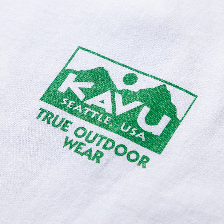KAVU | カブー Begin別注 旧カラーロゴTシャツ