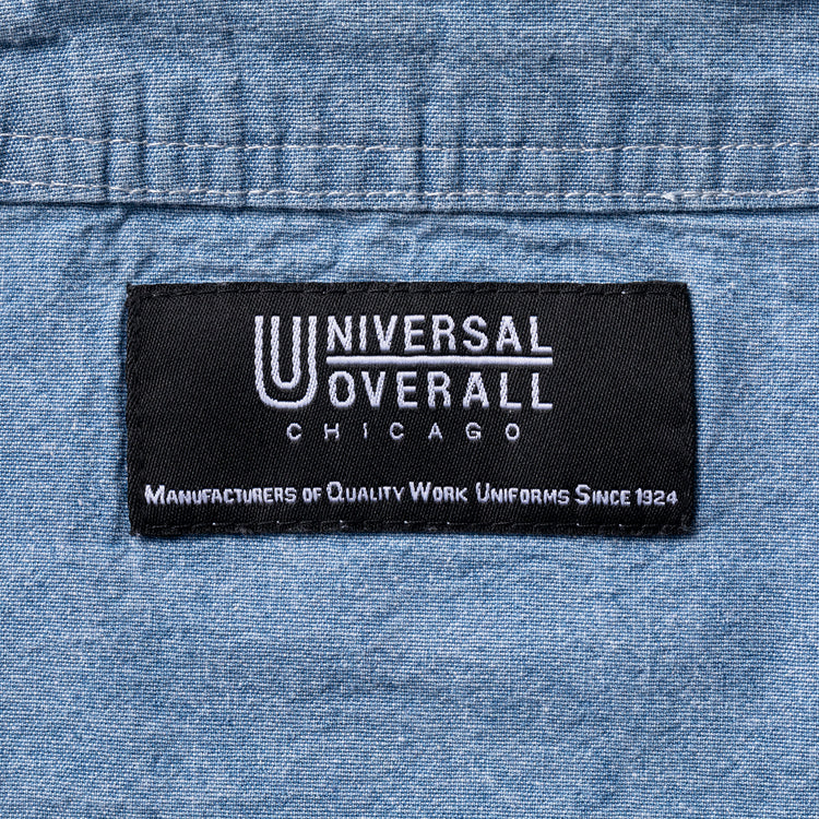 UNIVERSAL OVERALL | ユニバーサルオーバーオール　Begin別注 ワークなシャンブレーカーディガン