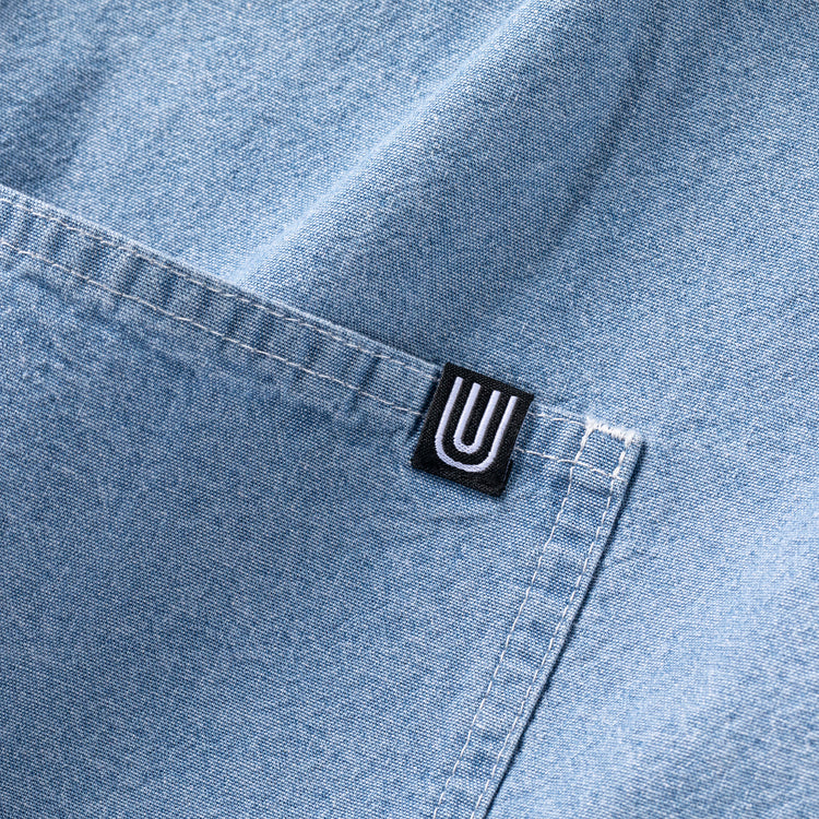 UNIVERSAL OVERALL | ユニバーサルオーバーオール Begin別注 ワークなシャンブレーカーディガン