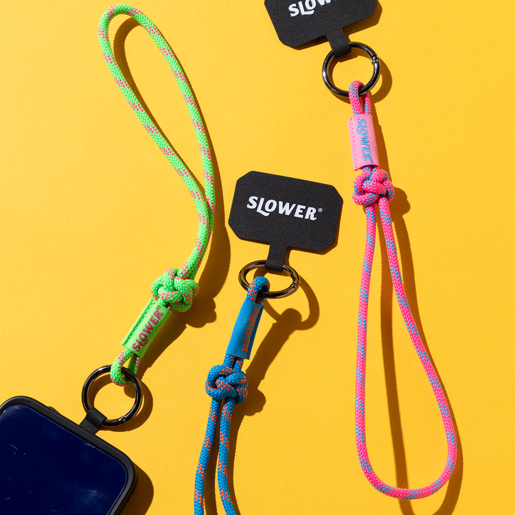 SLOWER | スロウワー PEBBLE ROPE KEY HOLDER Manly