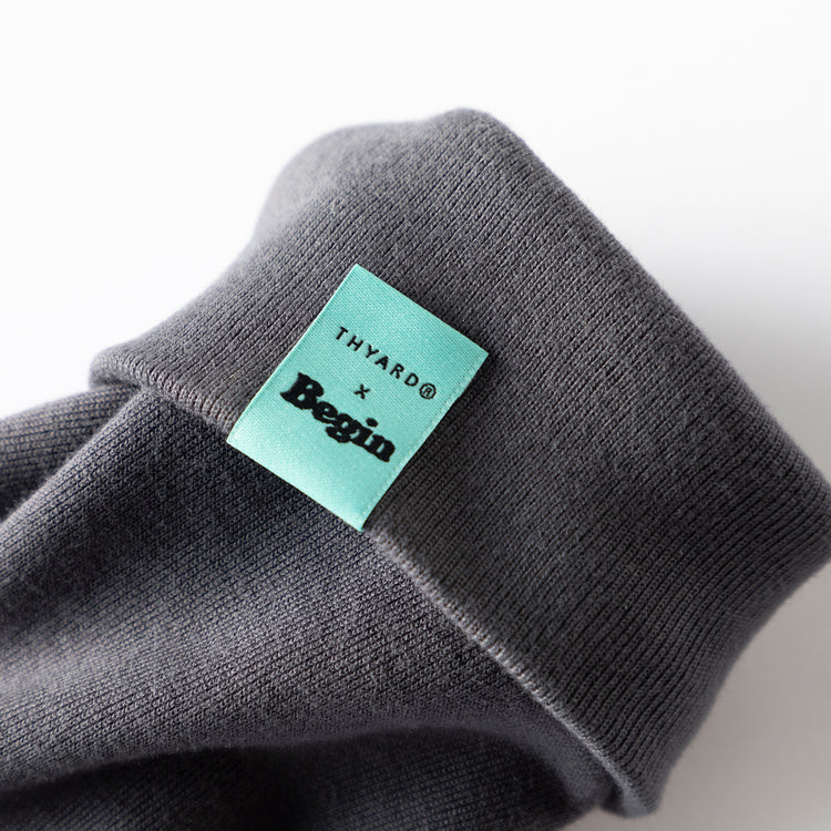 THYARD | スヤード Begin別注 光電子®ハーフジップスウェット